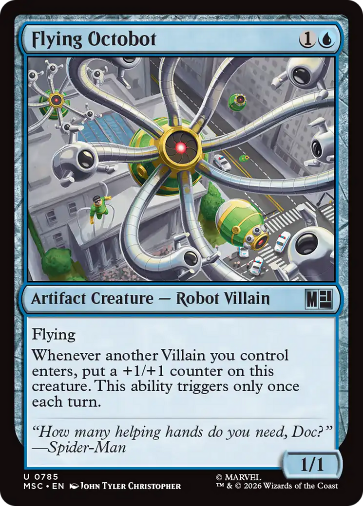 Flying Octobot [Marvel Super Heroes Commander] | Mega City Incorporated