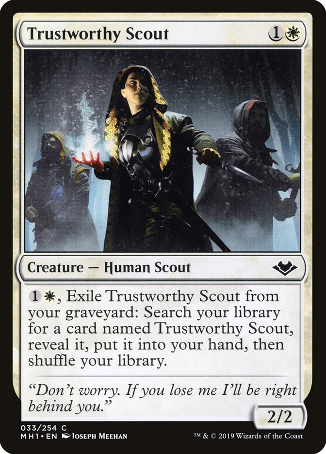 Trustworthy Scout [Modern Horizons] | Mega City Incorporated