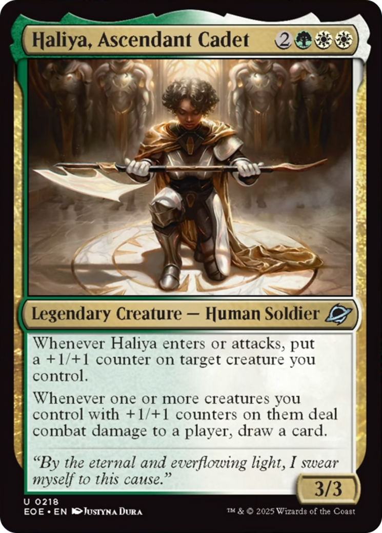 Haliya, Ascendant Cadet [Edge of Eternities] | Mega City Incorporated