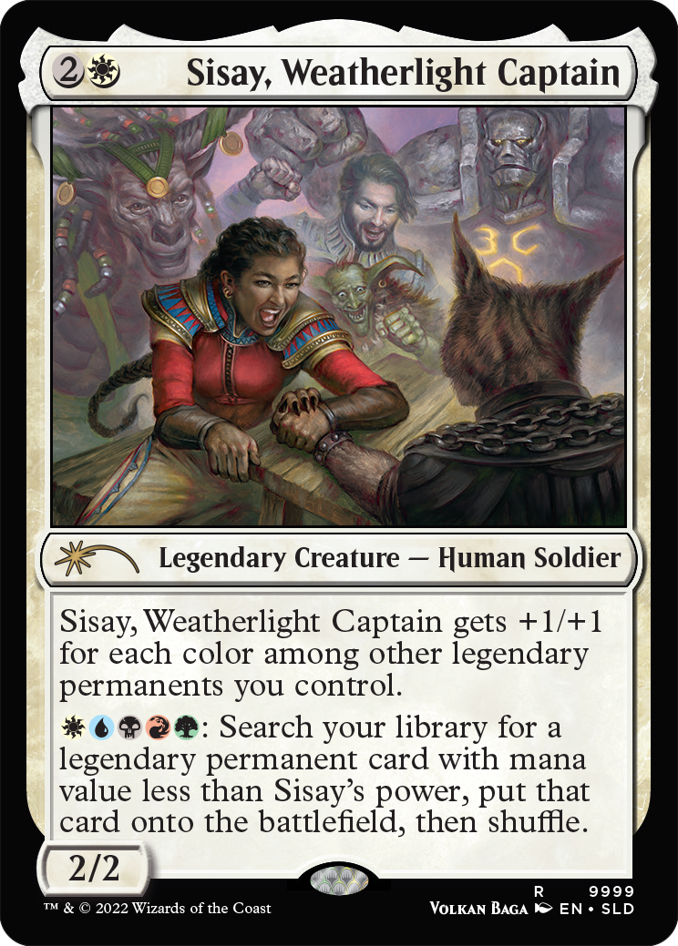 Sisay, Weatherlight Captain [Secret Lair Drop Series] | Mega City Incorporated