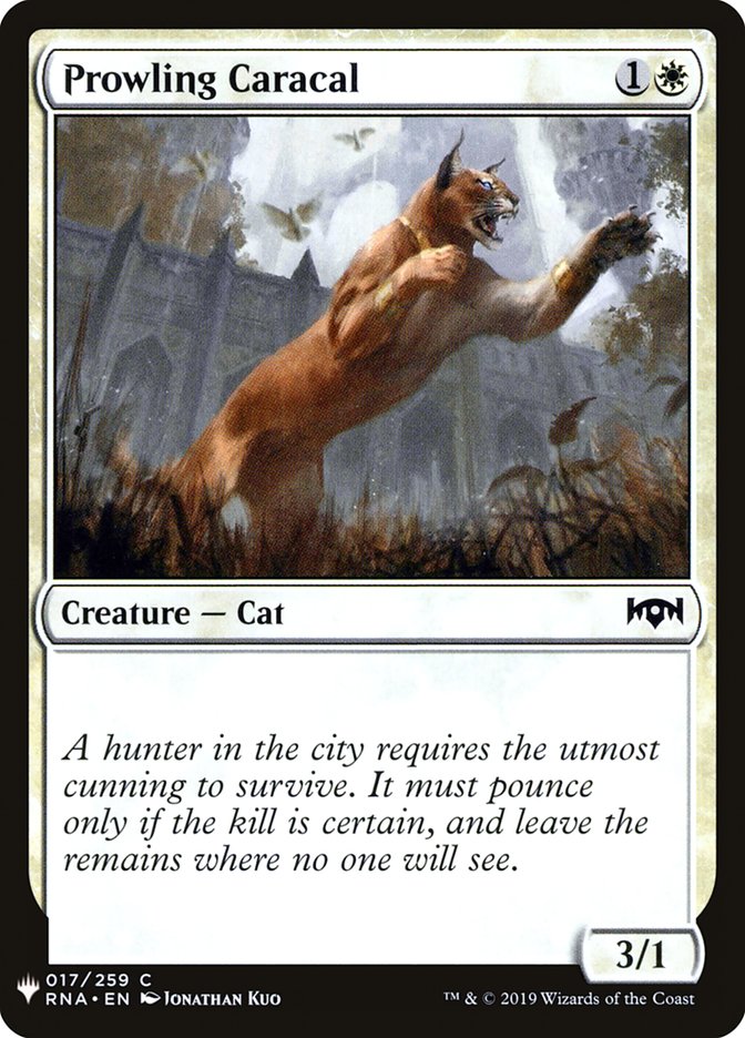 Prowling Caracal [Mystery Booster] | Mega City Incorporated