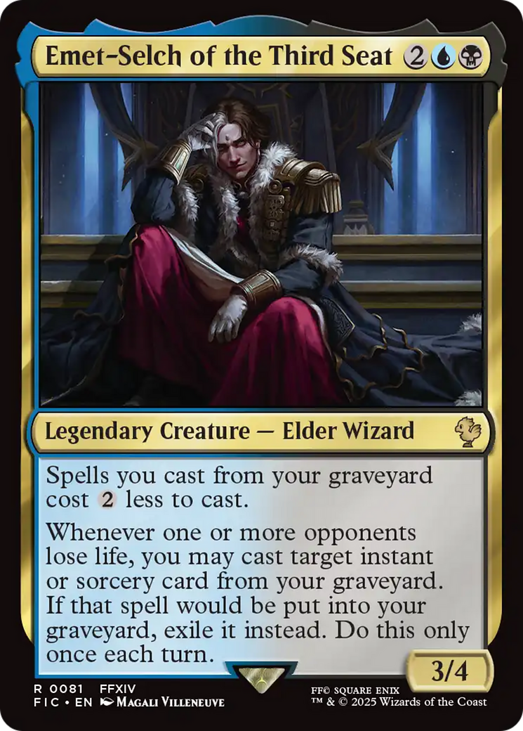 Emet-Selch of the Third Seat [FINAL FANTASY Commander] | Mega City Incorporated