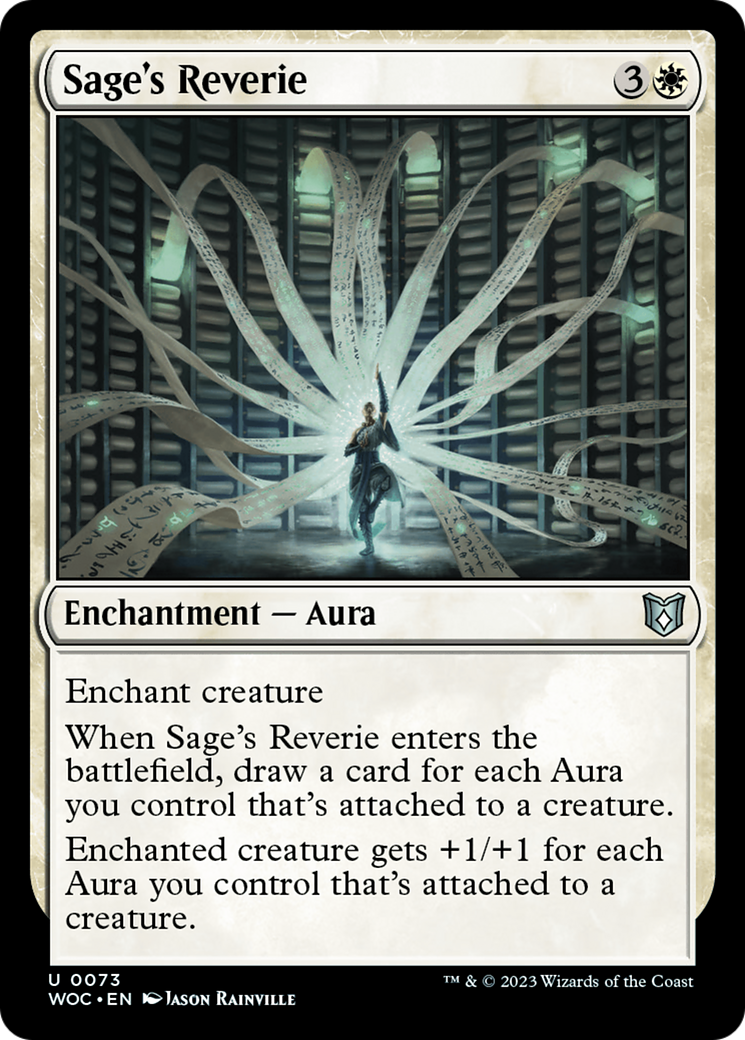 Sage's Reverie [Wilds of Eldraine Commander] | Mega City Incorporated