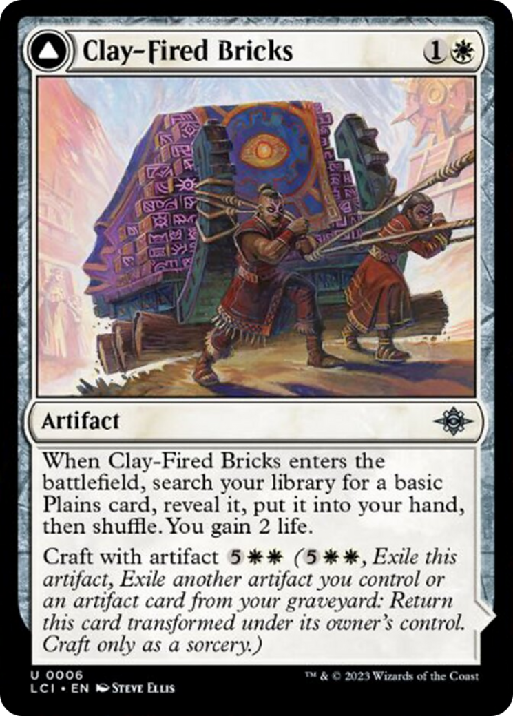 Clay-Fired Bricks // Cosmium Kiln [The Lost Caverns of Ixalan] | Mega City Incorporated