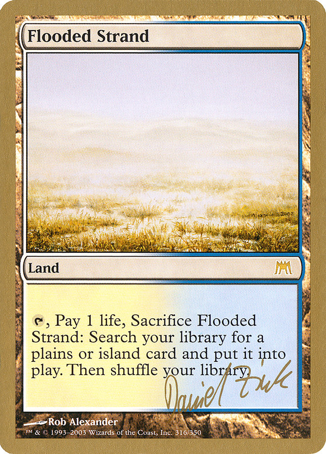 Flooded Strand (Daniel Zink) [World Championship Decks 2003] | Mega City Incorporated