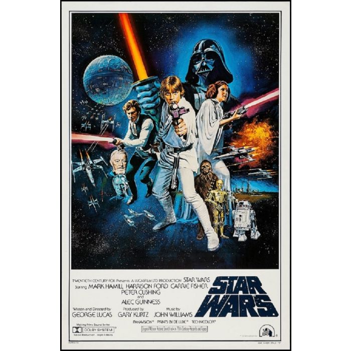 Poster - Star Wars Episode 4 New Hope Style C | Mega City Incorporated