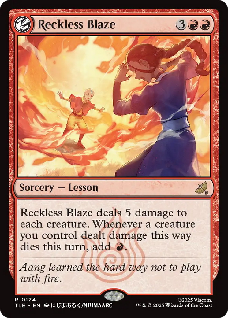 Reckless Blaze [Avatar: The Last Airbender: Eternal-Legal] | Mega City Incorporated