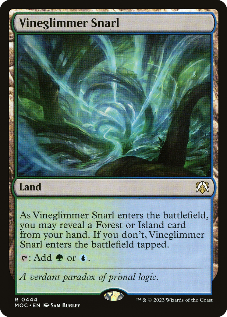 Vineglimmer Snarl [March of the Machine Commander] | Mega City Incorporated