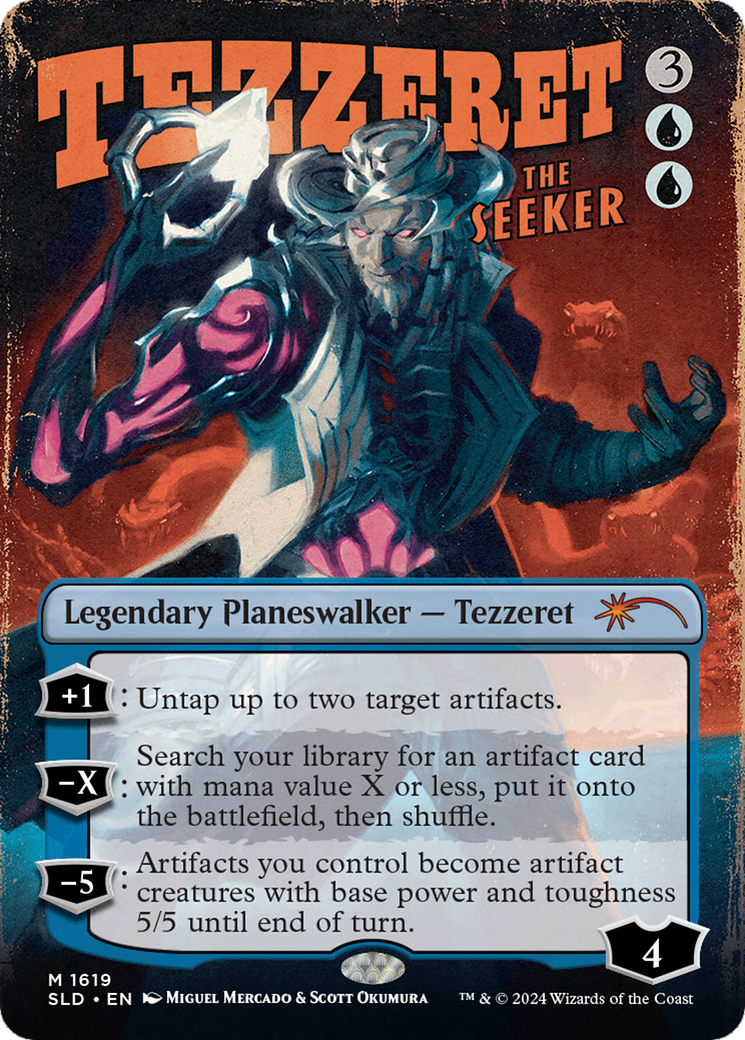 Tezzeret the Seeker (1619) [Secret Lair Drop Series] | Mega City Incorporated