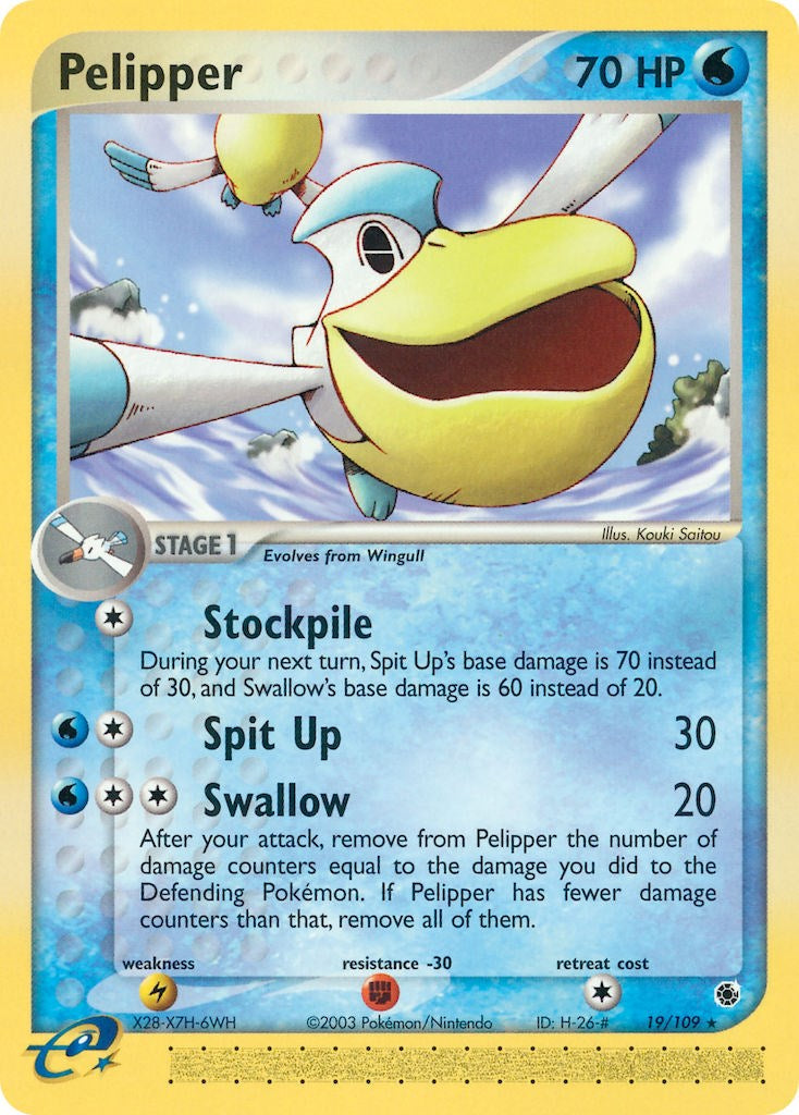 Pelipper (19/109) [EX: Ruby & Sapphire] | Mega City Incorporated