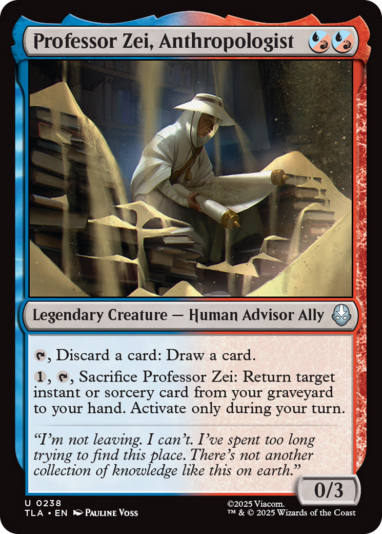 Professor Zei, Anthropologist [Avatar: The Last Airbender] | Mega City Incorporated