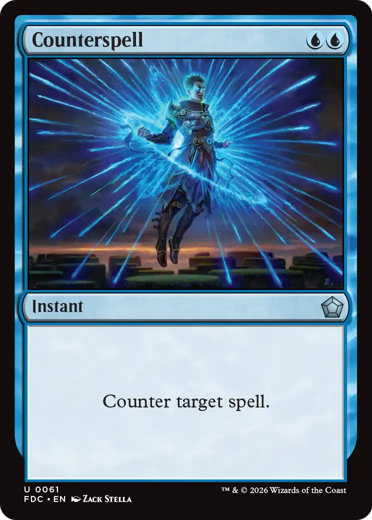 Counterspell [Foundations Commander] | Mega City Incorporated