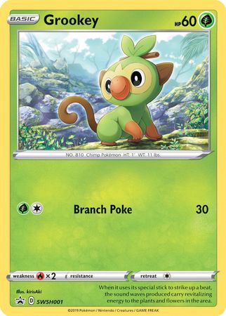 Grookey (SWSH001) [Sword & Shield: Black Star Promos] | Mega City Incorporated