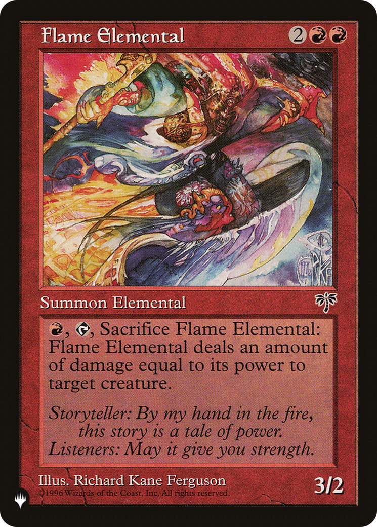 Flame Elemental [The List] | Mega City Incorporated