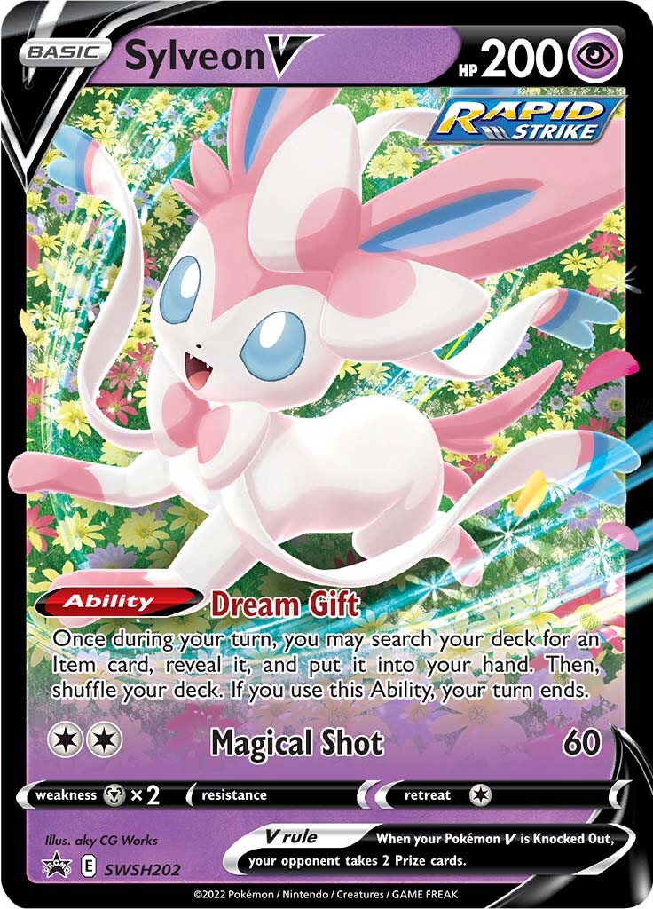 Sylveon V (SWSH202) [Sword & Shield: Black Star Promos] | Mega City Incorporated