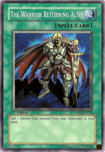 The Warrior Returning Alive [5DS1-EN023] Common | Mega City Incorporated