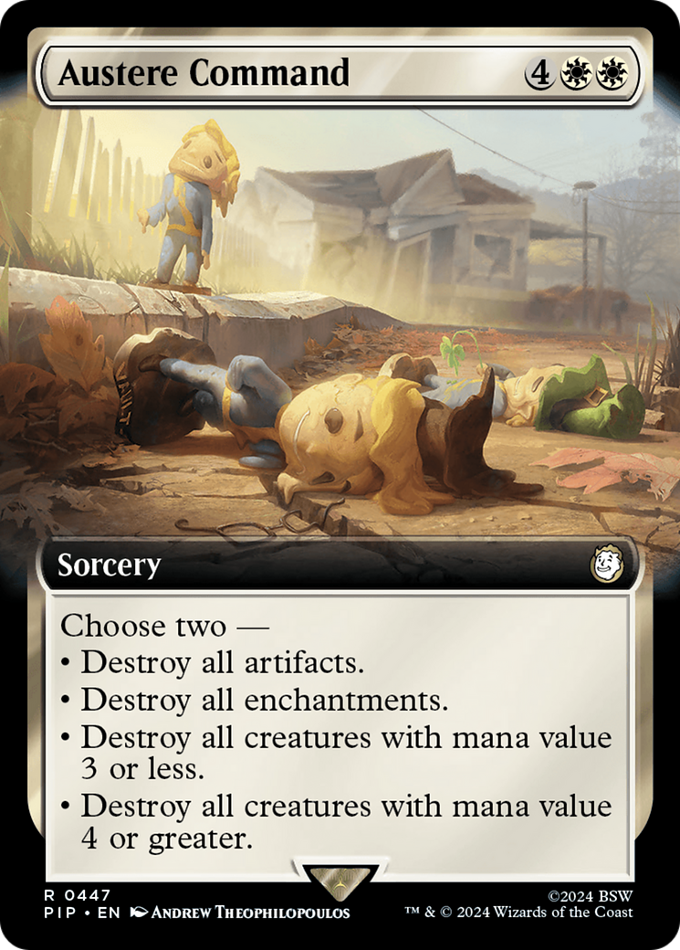Austere Command (Extended Art) [Fallout] | Mega City Incorporated