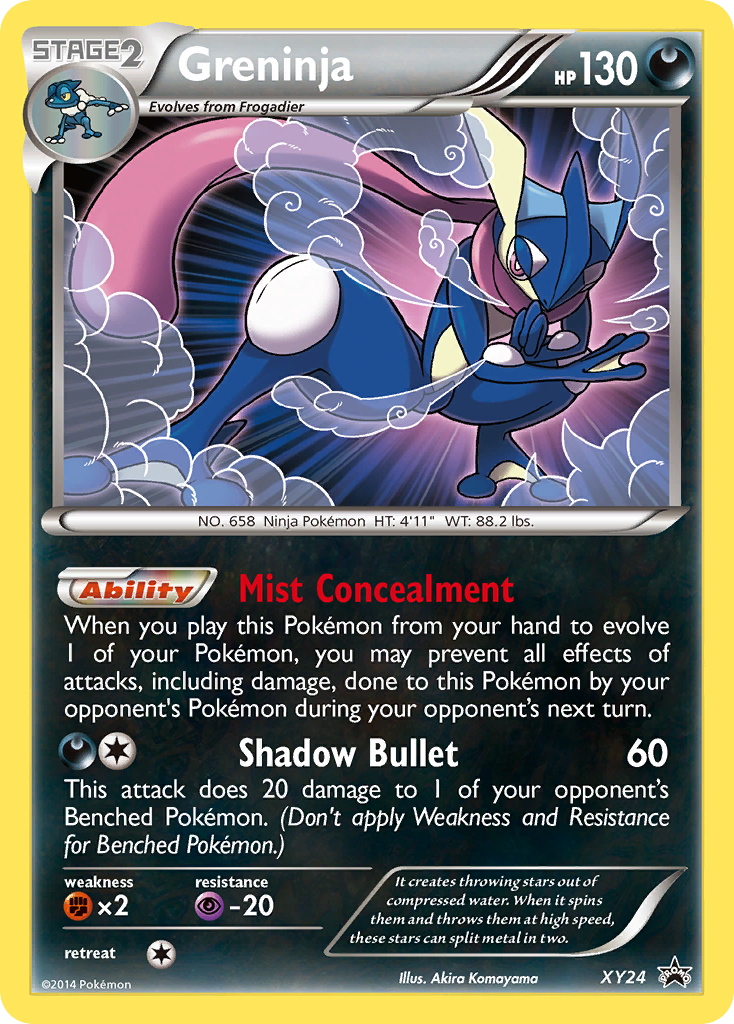 Greninja (XY24) [XY: Black Star Promos] | Mega City Incorporated