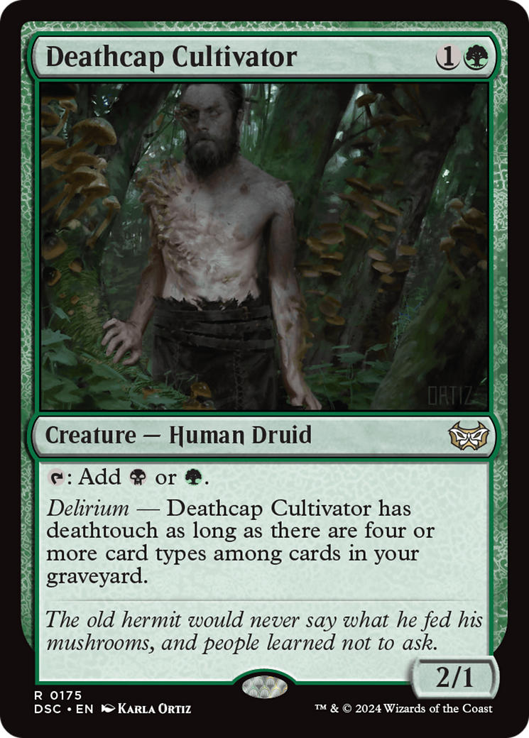 Deathcap Cultivator [Duskmourn: House of Horror Commander] | Mega City Incorporated