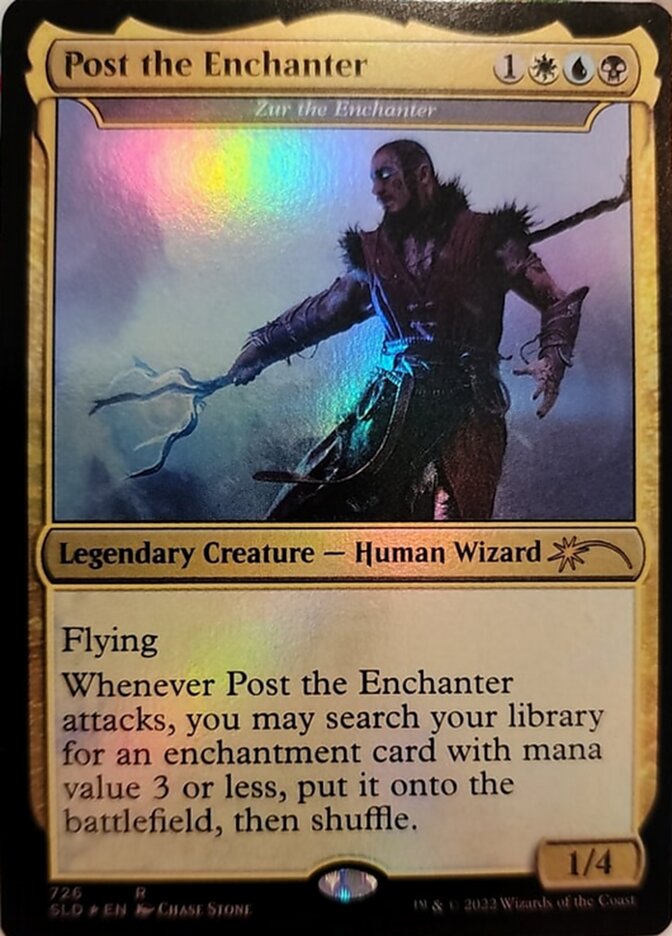 Zur the Enchanter - Post the Enchanter [Secret Lair Drop Promos] | Mega City Incorporated