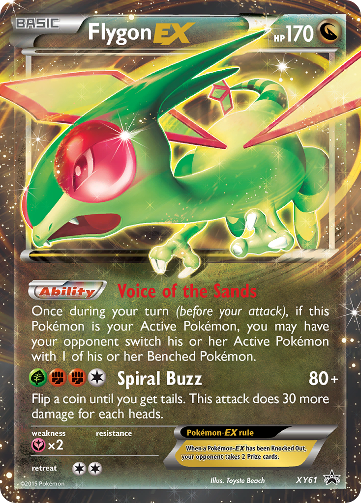 Flygon EX (XY61) [XY: Black Star Promos] | Mega City Incorporated