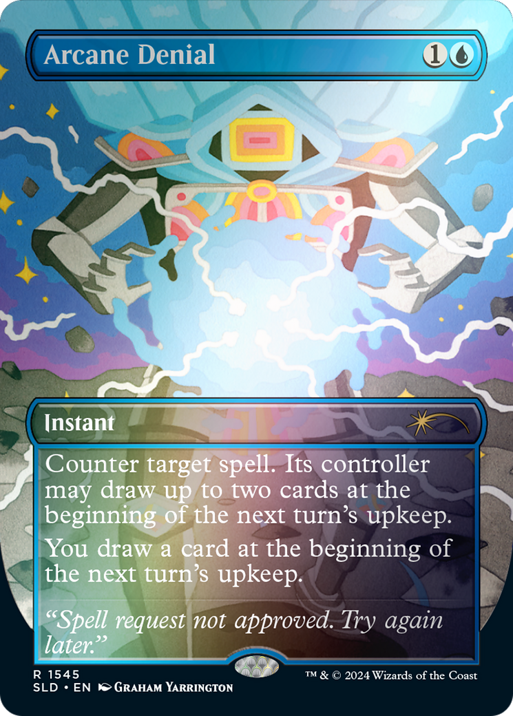 Arcane Denial (Surge Foil) [Marvel Super Heroes Commander] | Mega City Incorporated