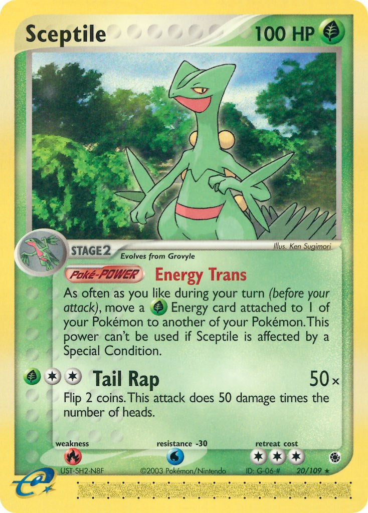 Sceptile (20/109) [EX: Ruby & Sapphire] | Mega City Incorporated