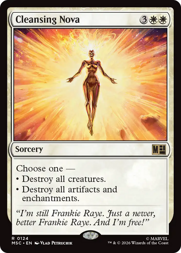 Cleansing Nova (Surge Foil) [Marvel Super Heroes Commander] | Mega City Incorporated