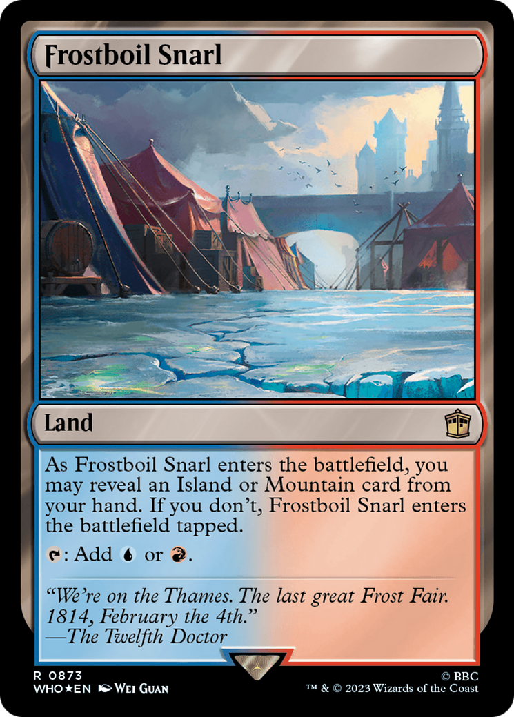 Frostboil Snarl (Surge Foil) [Doctor Who] | Mega City Incorporated