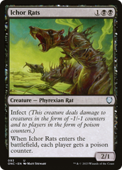 Ichor Rats [Phyrexia: All Will Be One Commander] | Mega City Incorporated