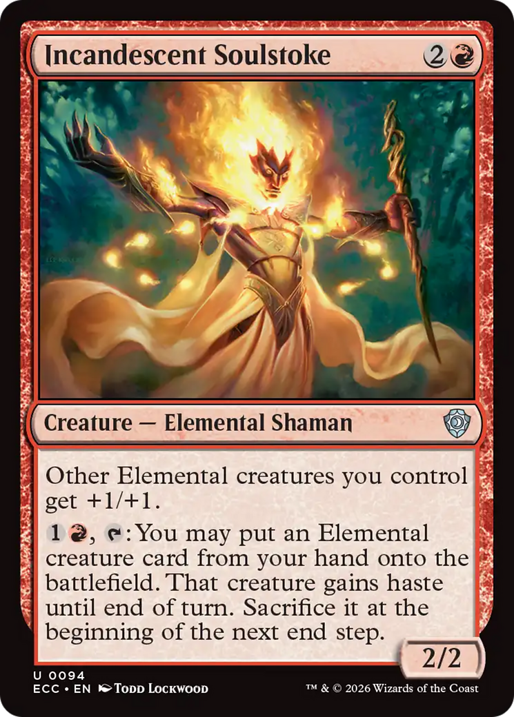 Incandescent Soulstoke [Lorwyn Eclipsed Commander] | Mega City Incorporated