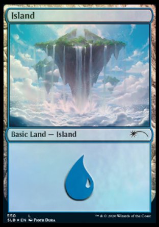 Island (Above the Clouds) (550) [Secret Lair Drop Promos] | Mega City Incorporated