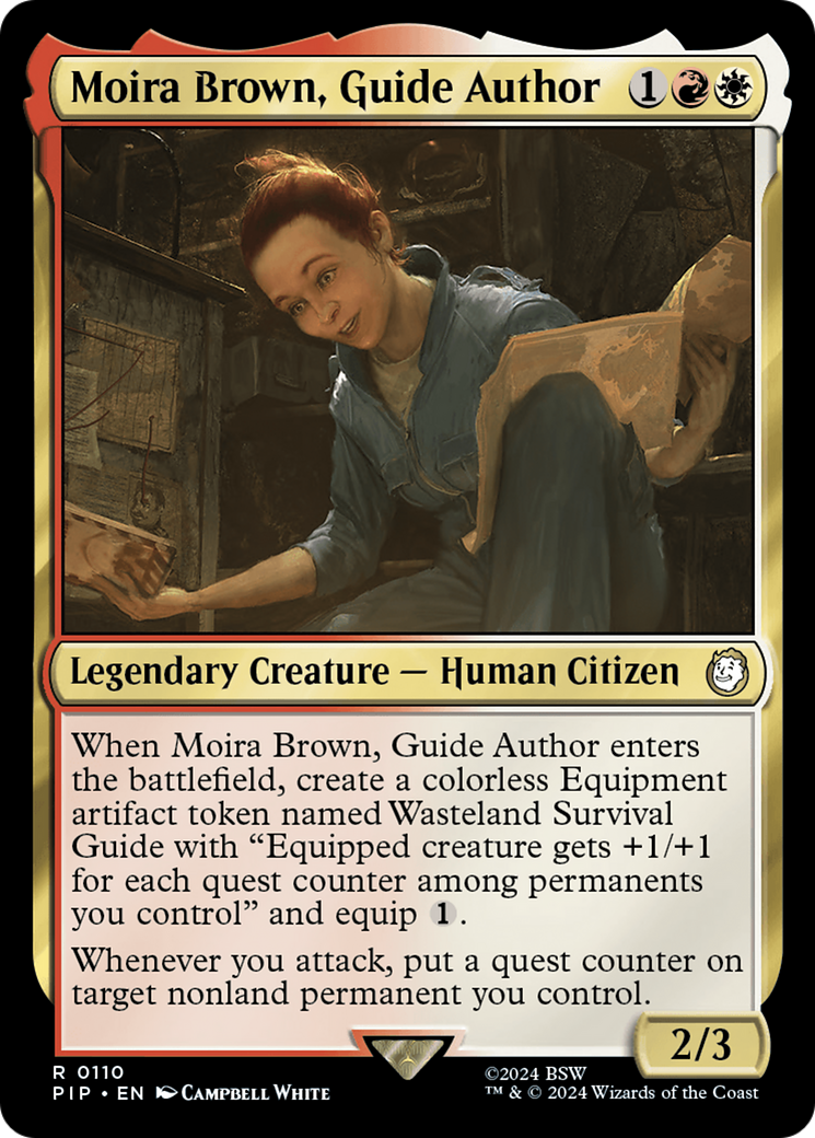 Moira Brown, Guide Author [Fallout] | Mega City Incorporated