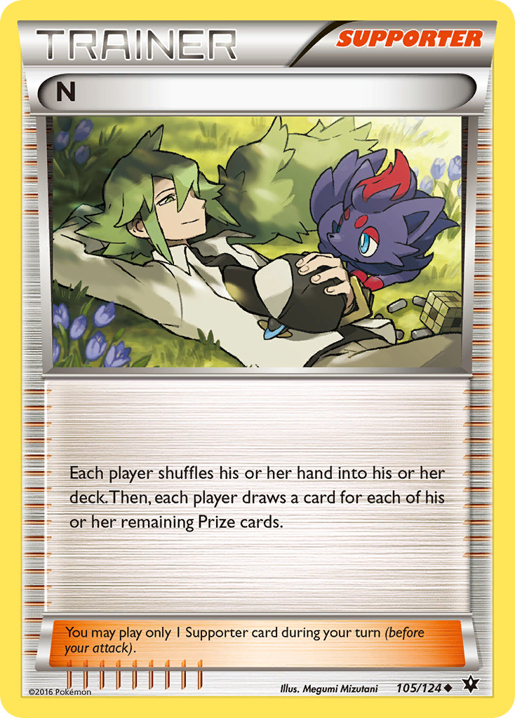 N (105/124) [XY: Fates Collide] | Mega City Incorporated