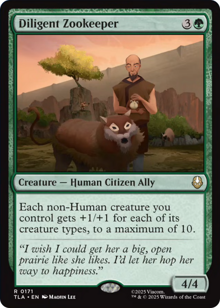 Diligent Zookeeper [Avatar: The Last Airbender] | Mega City Incorporated