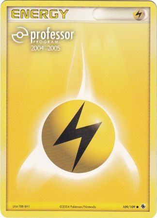 Lightning Energy (109/109) (2004 2005) [Professor Program Promos] | Mega City Incorporated