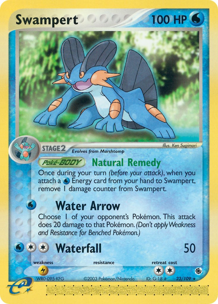 Swampert (23/109) [EX: Ruby & Sapphire] | Mega City Incorporated