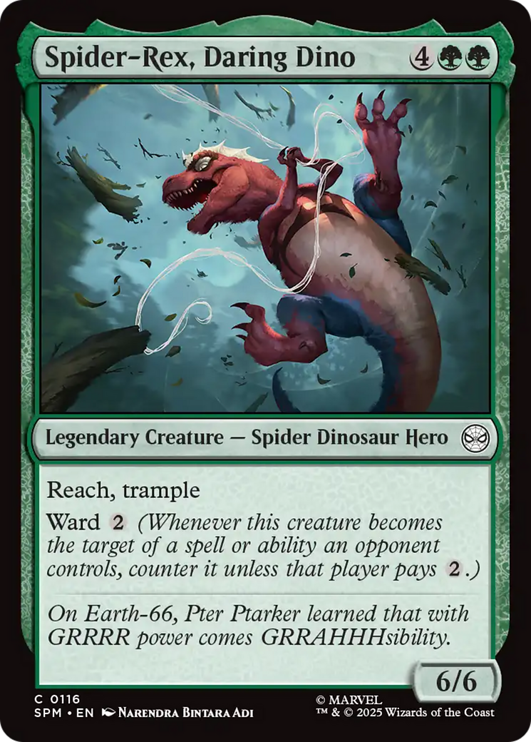 Spider-Rex, Daring Dino [Marvel's Spider-Man] | Mega City Incorporated