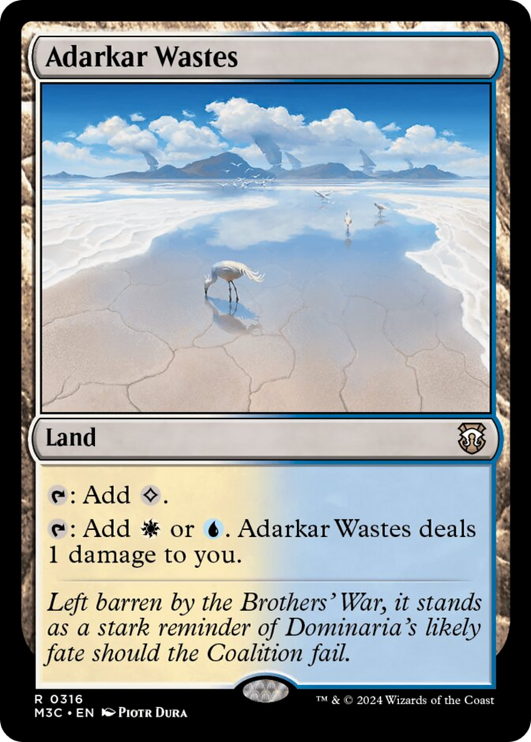 Adarkar Wastes [Modern Horizons 3 Commander] | Mega City Incorporated