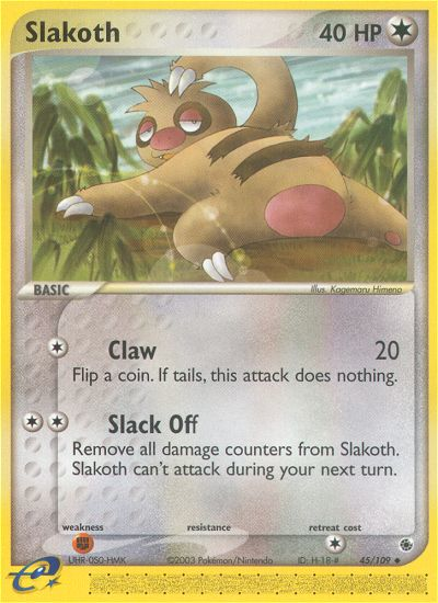 Slakoth (45/109) [EX: Ruby & Sapphire] | Mega City Incorporated