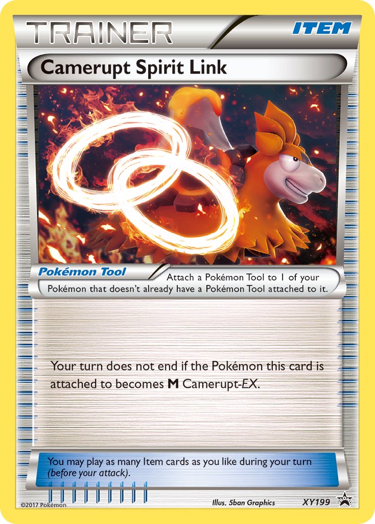 Camerupt Spirit Link (XY199) [XY: Black Star Promos] | Mega City Incorporated