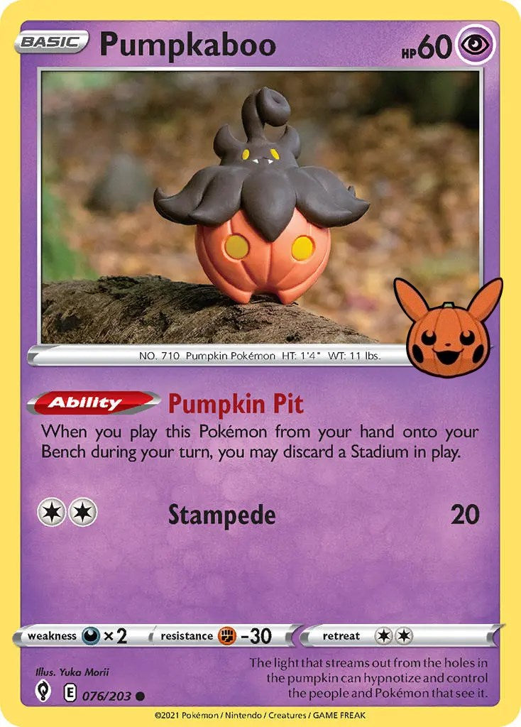 Pumpkaboo (076/203) [Trick or Trade] | Mega City Incorporated