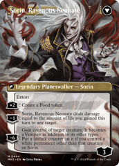 Sorin of House Markov // Sorin, Ravenous Neonate (Borderless) [Modern Horizons 3] | Mega City Incorporated