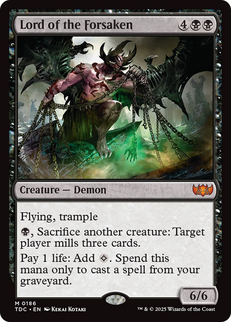 Lord of the Forsaken [Tarkir: Dragonstorm Commander] | Mega City Incorporated