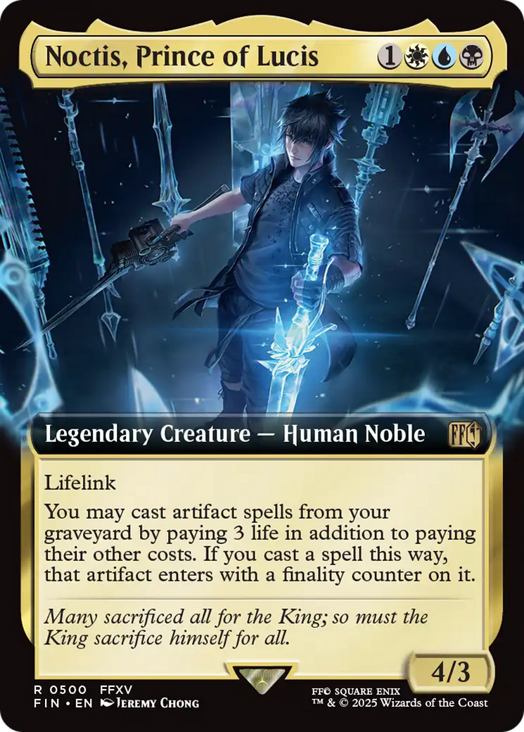 Noctis, Prince of Lucis (Extended Art) [FINAL FANTASY] | Mega City Incorporated