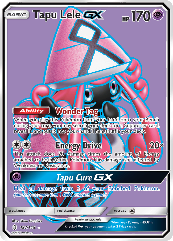 Tapu Lele GX (137/145) [Sun & Moon: Guardians Rising] | Mega City Incorporated