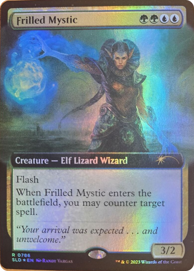 Frilled Mystic (Extended Art) [Secret Lair Drop Series] | Mega City Incorporated