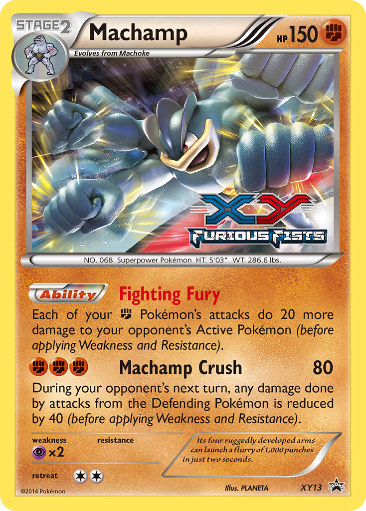 Machamp (XY13) [XY: Black Star Promos] | Mega City Incorporated