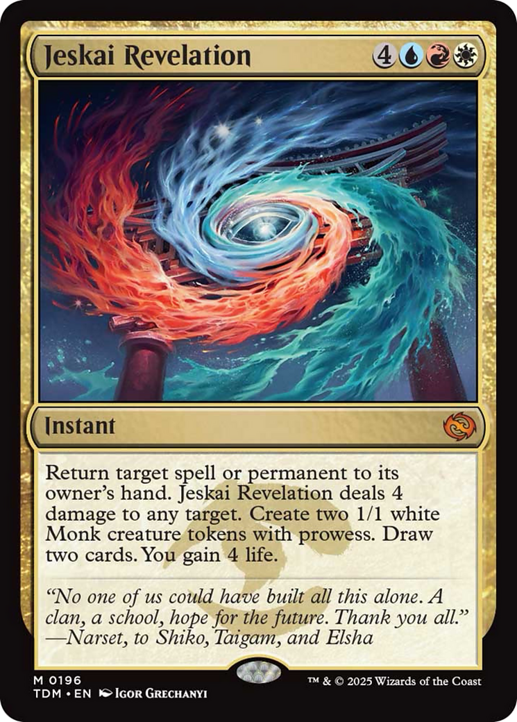 Jeskai Revelation [Tarkir: Dragonstorm] | Mega City Incorporated