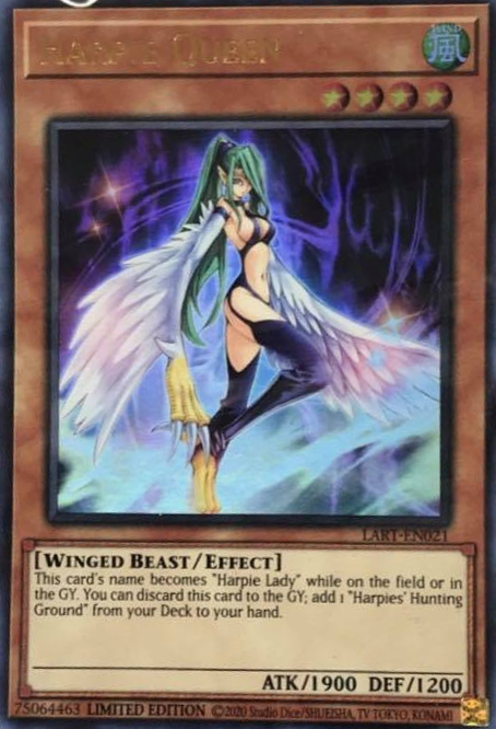 Harpie Queen [LART-EN021] Ultra Rare | Mega City Incorporated